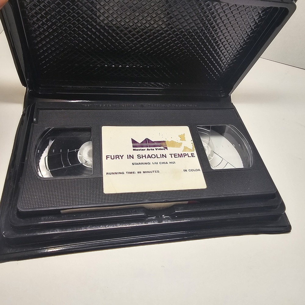 Fury in Shaolin Temple VHS starring Liu Chia Hui. Kung Fu - Picture 4 of 5